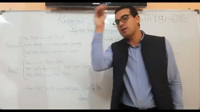 REPORTED SPEECH - Main Transformations (Tense - Adverbs of Time & Place) смотреть онлайн