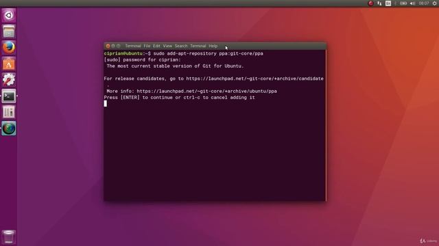 Installing Git on Ubuntu - Ubuntu Web Development Setup смотреть онлайн