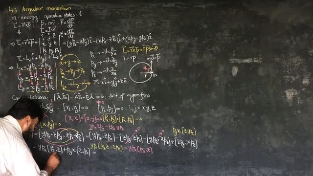 L31.2 Orbital angular momentum of hydrogen atom смотреть онлайн