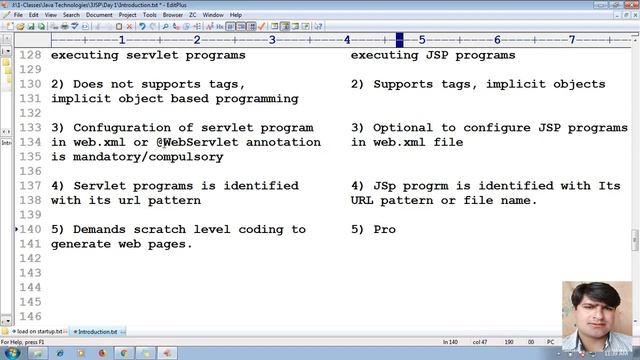 4 Difference between Servlet and JSP technology | adv java JSP Programming Tutorial смотреть онлайн