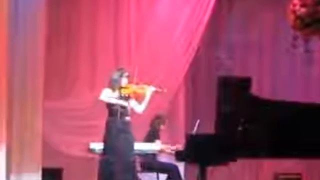 Выступление Ольги Кондратенко Скрипка Невинномысск 2010 смотреть онлайн