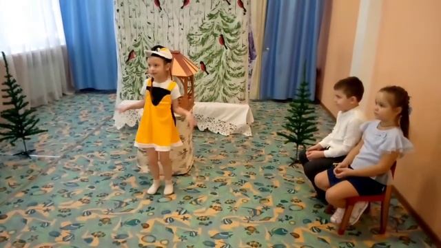 Театрализованная деятельность в старшей группе "Покормите птиц зимой" смотреть онлайн