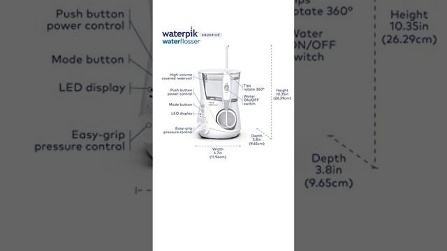 Waterpik Aquarius Water Flosser смотреть онлайн