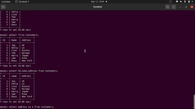 MySQL | Select Statement | Where Clause | Alias | Talat Waheed смотреть онлайн