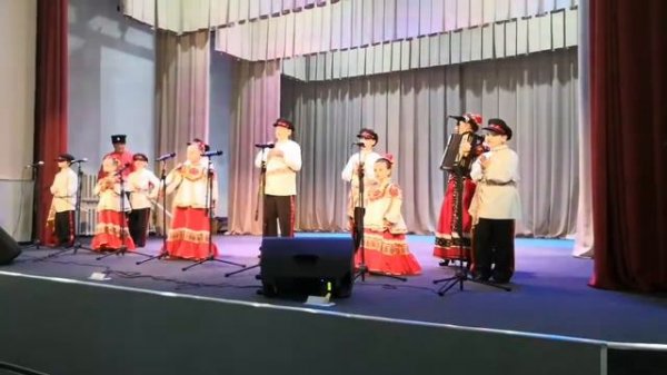 Поют ребята-казачата. Село Поперечное (Кузбасс)