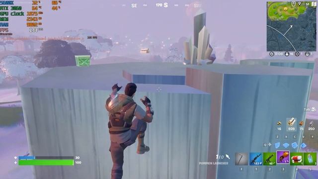 Fortnite : RTX 3060 & Ryzen 5 5600X | Low Settings | Benchmark смотреть онлайн