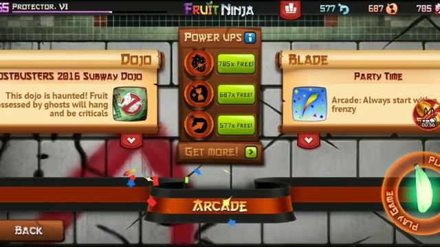 Fruit Ninja Classic (Latest) All Blades and Dojos смотреть онлайн