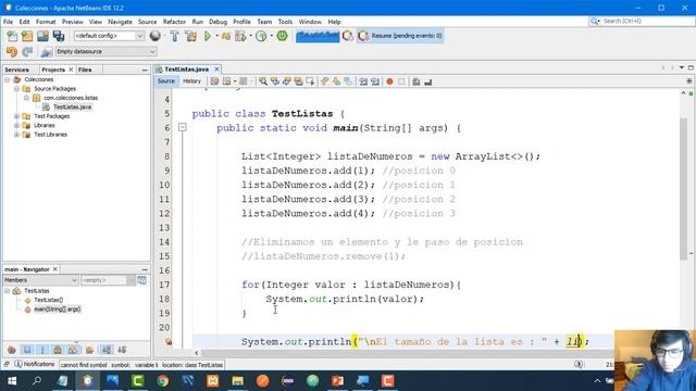 142. Curso de Java II Colecciones II List - ArrayList y sus métodos смотреть онлайн