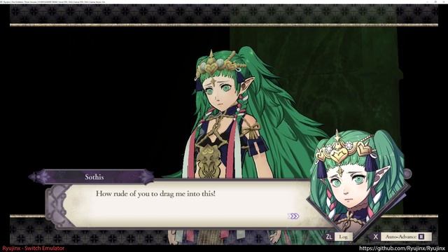 Ryujinx Nintendo Switch Emulator - Fire Emblem: Three Houses Ingame / Gameplay! (d6b9bab)