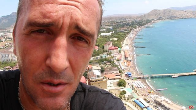 Лето! Крым. Город Судак. Высокий курортный сезон смотреть онлайн
