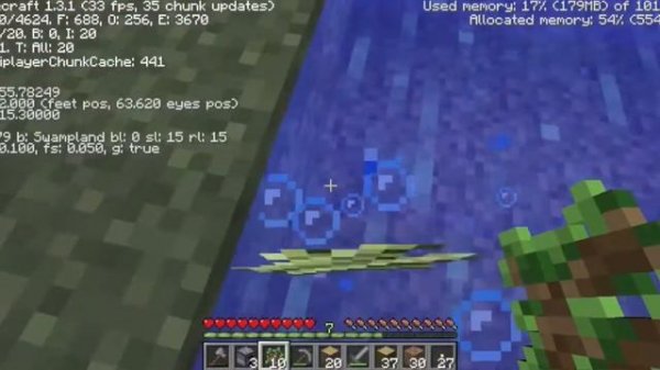 MacBook Air 11.6" mid-2012 Minecraft Recording test