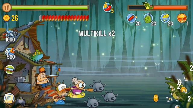 Swamp Attack version 2.3.0 Mod Apk смотреть онлайн