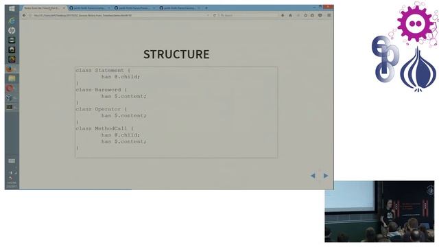 11 Notes from the Trenches Parsing Perl 6 in Perl 6 Jeffrey Goff смотреть онлайн
