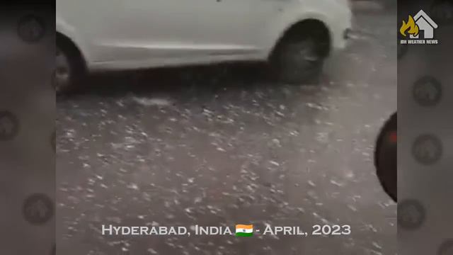 Just now! The fury of the sky attacking India! Terrible hailstorm hit Hyderabad смотреть онлайн