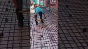 Как уложить стульчик под арматуру