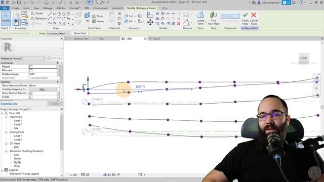 Massing in Revit - Spiral Caffe in Revit Tutorial смотреть онлайн