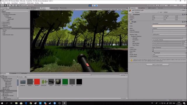 Уроки Unity3D #4 Фонарик смотреть онлайн