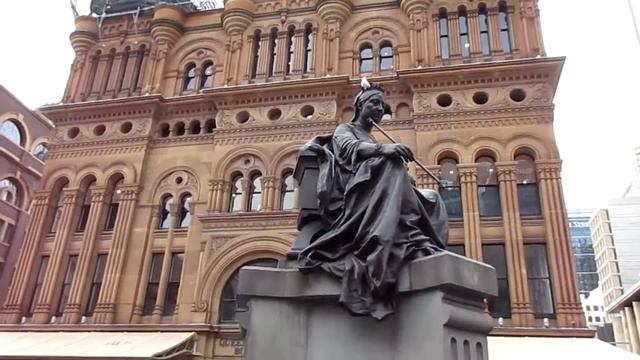 Queen Victoria Building in George St, Sydney смотреть онлайн