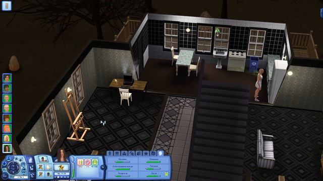 Жуткая ночь на Черном пруду | Симс 3 Челлендж Психушка День 9-10 | The Sims 3 Asylum Challenge смотреть онлайн