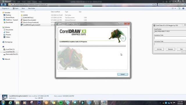 cara mudah menginstal corel draw dengan keygen смотреть онлайн