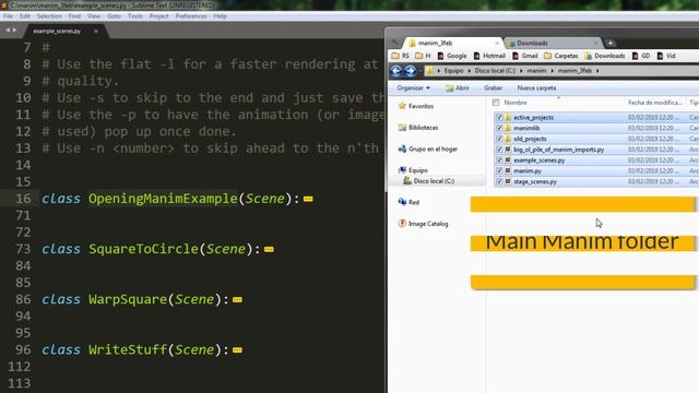 [OUTDATED] ManimCairo tutorial | 1.1 Basic elements смотреть онлайн