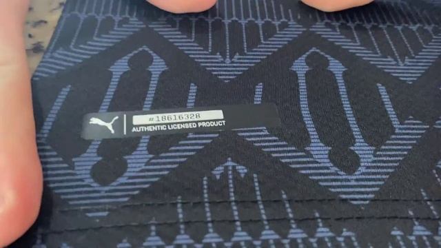 Manchester City Soccer Jersey Away 2020 Puma Unboxing смотреть онлайн