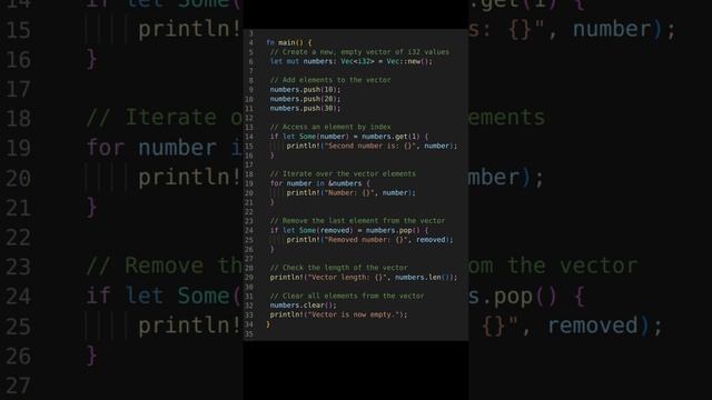 Dive into Rust Vectors: Efficiently Handling Dynamic Arrays смотреть онлайн