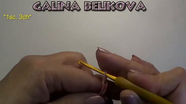Двухцветная обвязка края смотреть онлайн