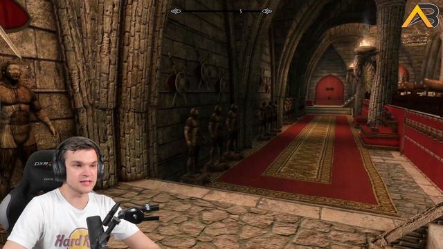The Elder Scrolls V ⚒ Skyrim (0094) ⚒ Dragon Fall Castle смотреть онлайн