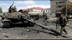 Болванкой в танк ударило.