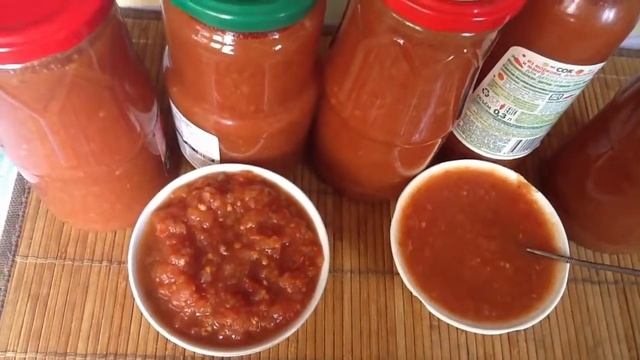 Кетчуп. Рецепт приготовления смотреть онлайн