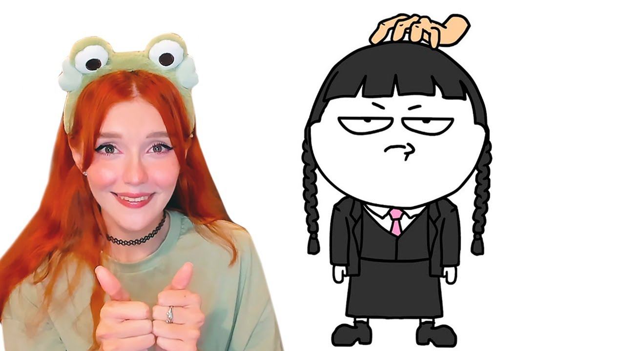 Добряк - Уэнсдэй - Мульт Обзор Реакция на Dobryak смотреть онлайн