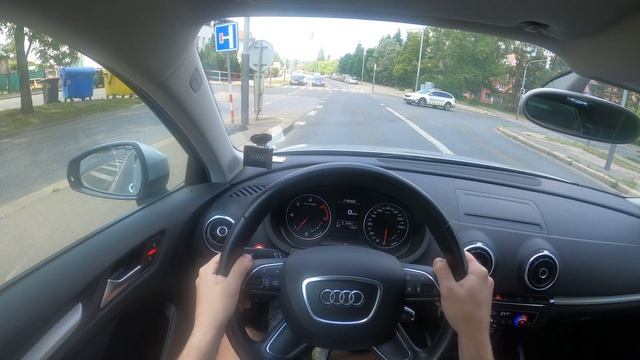 2014 AUDI A3 (8VA) | POV TEST DRIVE | 4K смотреть онлайн