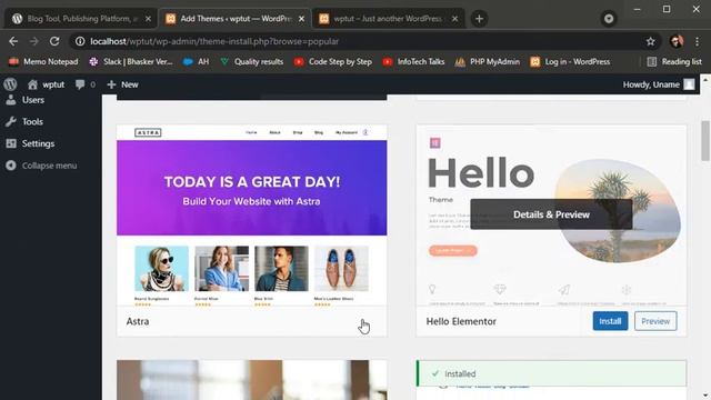 Applying Themes in WordPress |#3 WordPress Hindi Tutorial смотреть онлайн
