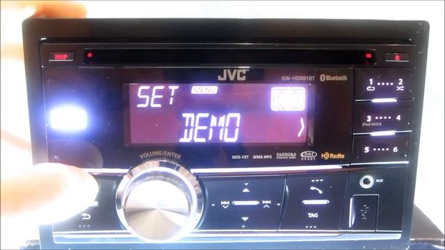 JVC KD HDR81BT Stereo Review And Demo смотреть онлайн