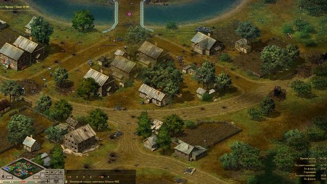 Blitzkrieg (mod GZM), multiplayer. Map Bitchevka. Атака пехотой смотреть онлайн