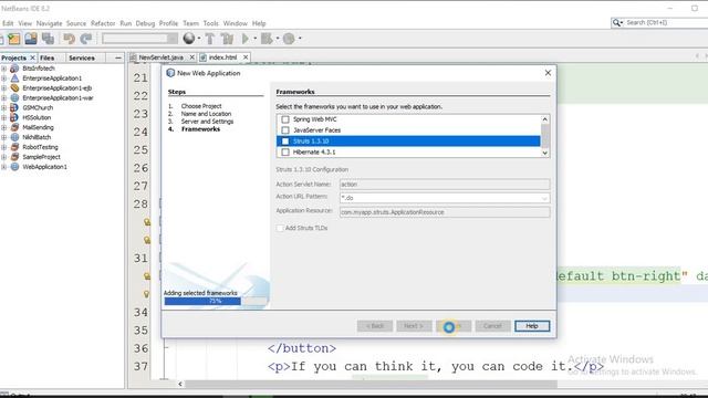college project in java lecture 3 Adding JARS смотреть онлайн