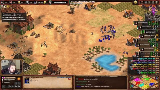 ГРАНДИОЗНАЯ ЗАЩИТА Чуда Света: Игроки стоят насмерть ради победы в Age of Empires 2 смотреть онлайн