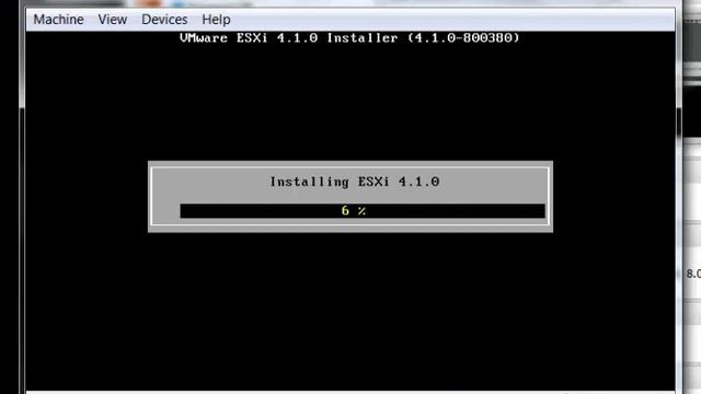 Installing VMware ESXi 4.1 Guest in VirtualBox 4.2.8 смотреть онлайн