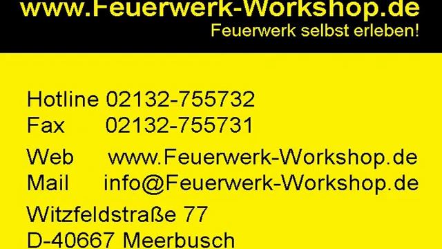 Feuerwerk Workshop Nr. 37 смотреть онлайн