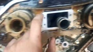 infiniti fx37 замена прокладок масляных каналов, метки грм