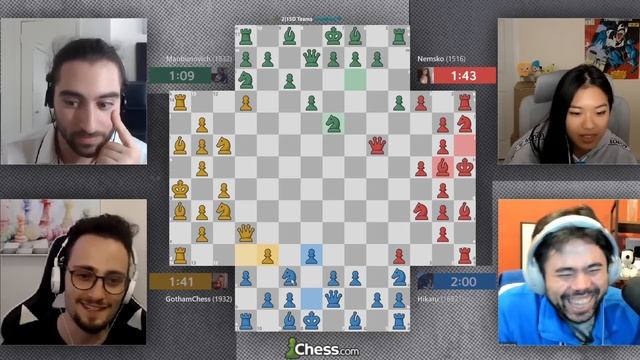 4 Player Chess and Chips with Chopsticks, Match made in Heaven смотреть онлайн