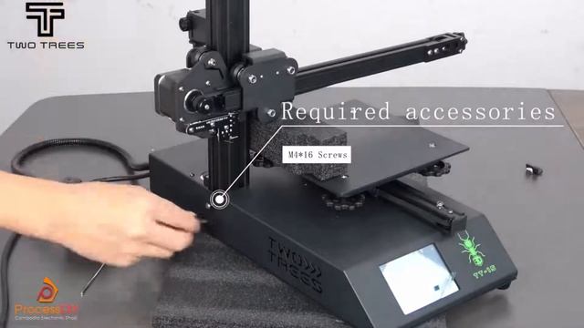 Mini 3D printer - Twotree 3D Printer 'TT 1S' (touch screen) смотреть онлайн