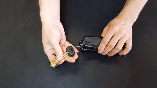 Вместительная ключница на молнии смотреть онлайн