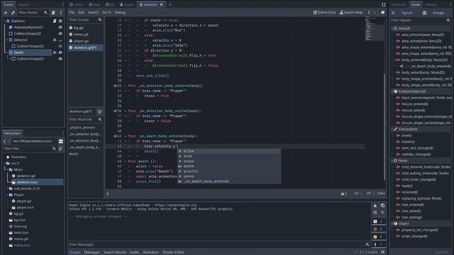 Godot урок 6 (Анимация моба + UI) Курс для Новичков: Создание Игр С нуля, #godot #gamedev #games смотреть онлайн