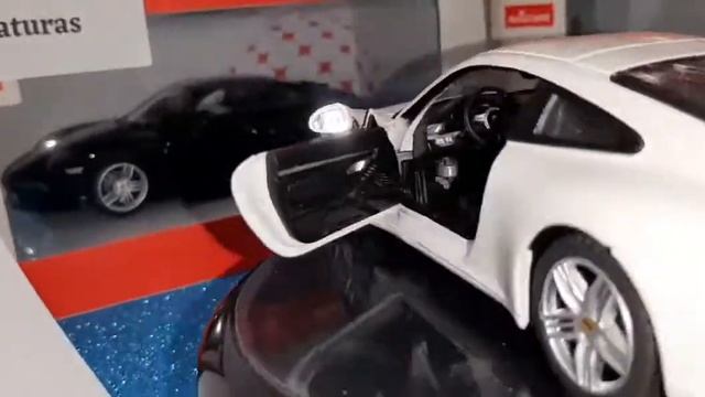 Miniatura Porsche 911 Carrera S, da Fabricante Rastar, em escala 1/24 - COMPRECARSHOP смотреть онлайн