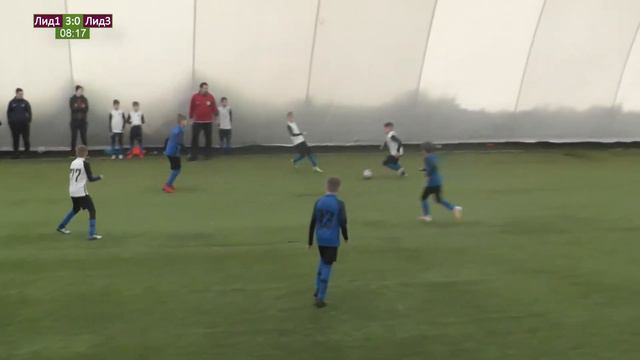 СШОР Лидер-1 - СШОР Лидер-3 (6:0), Турнир One Day Junior Cup, Всеволожск, 12.02.2022 смотреть онлайн