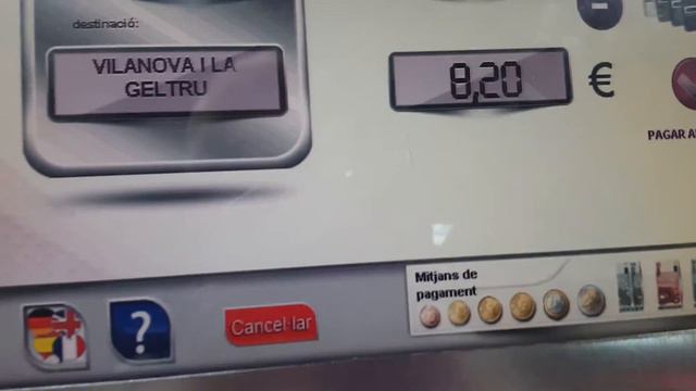 Как купить билет до Виланова? Comprar tiquet a Vilanova i la Geltrú смотреть онлайн