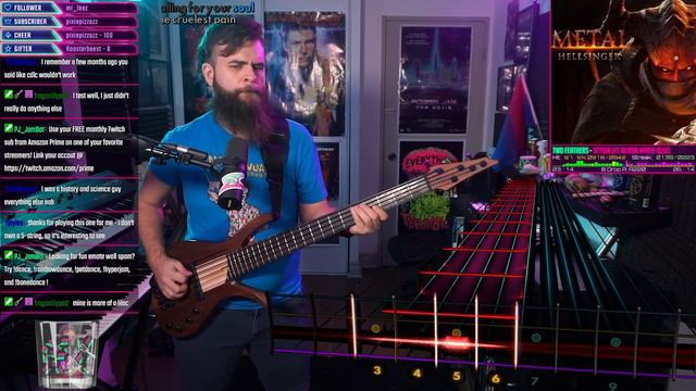 Two Feathers (ft. Alissa White Gluz) - Stygia | BASS Tabs & Cover (Rocksmith) смотреть онлайн