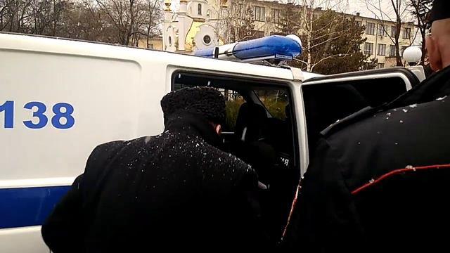 Пикет Атамана Крымского казачества